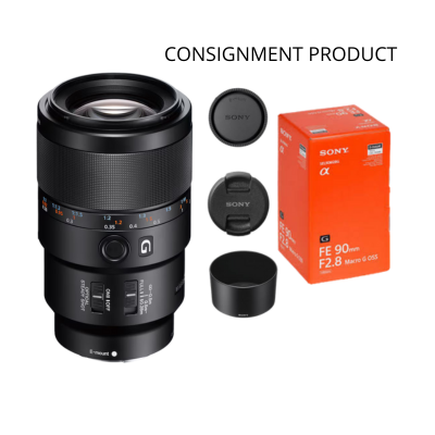::: USED ::: SONY FE 90mm F/2.8 MACRO G OSS (MINT - 275) - CONSIGMENT