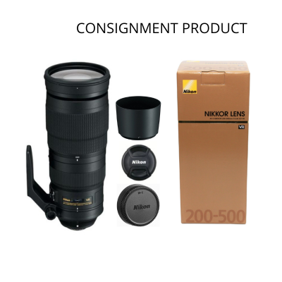 ::: USED ::: NIKON AF-S 200-500mm F/5.6 ED VR (MINT - 409) - CONSIGNMENT