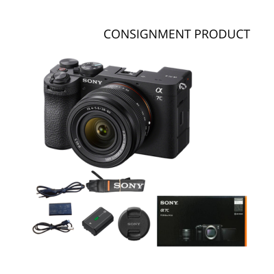 ::: USED ::: SONY ALPHA A7C KIT FE 28-60mm F/4-5.6 BLACK (EXMINT - 864) SC: 2.111 - CONSIGNMENT