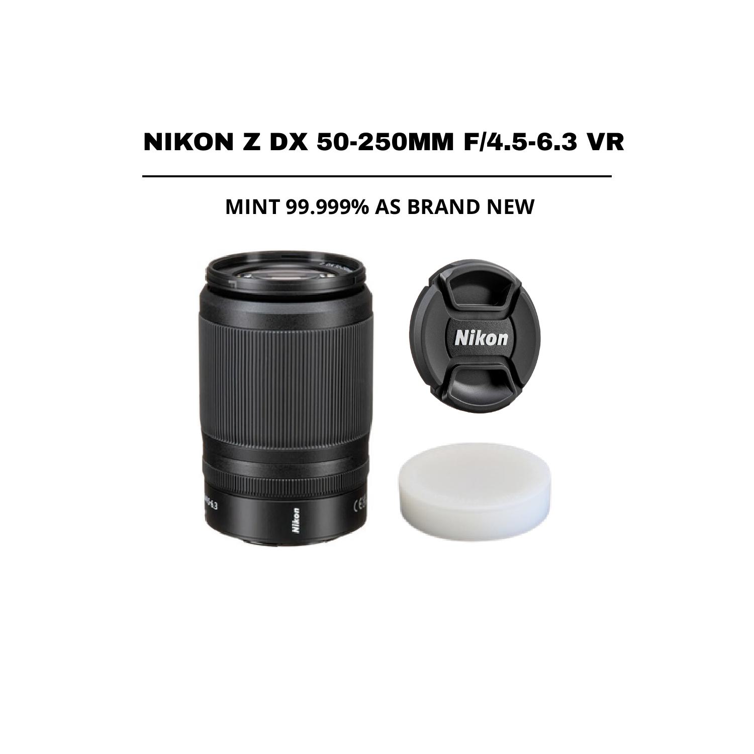 ::: USED ::: NIKON Z DX 50-250MM F/4.5-6.3 (MINT - 572) - CONSIGNMENT