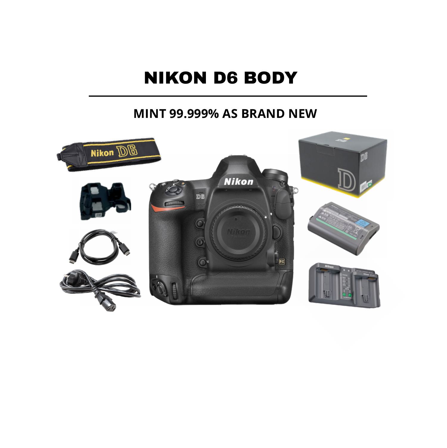 ::: USED ::: NIKON D6 BODY (MINT - 523) - CONSIGNMENT