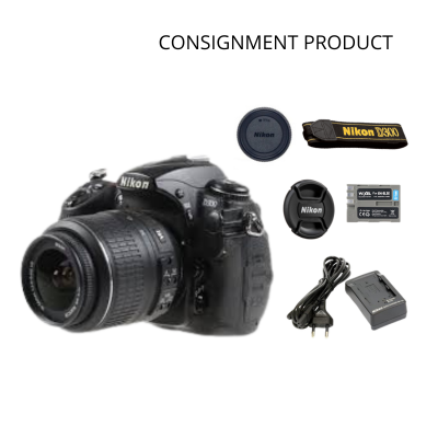 ::: USED ::: NIKON D300 KIT 18-55MM DX (GOOD - 975) SC: 59.642 - CONSIGNMENT