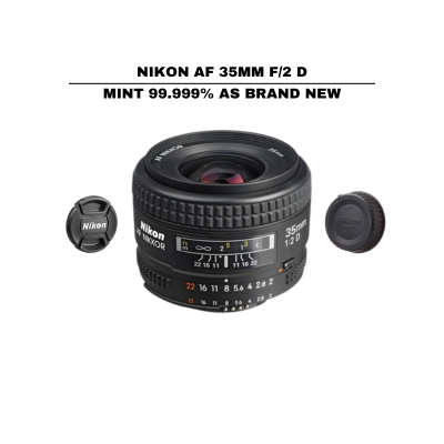 ::: USED ::: NIKON AF 35MM F/2 D (MINT - 948) - CONSIGNMENT