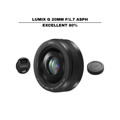 ::: USED ::: LUMIX G 20MM F/1.7 ASPH (EXCELLENT - 004) - CONSIGNMENT