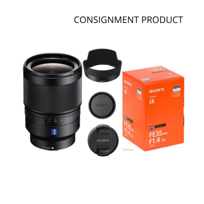 ::: USED ::: SONY FE 35mm F/1.4 ZA Distagon T* (EXMINT- 604) - CONSIGNMENT