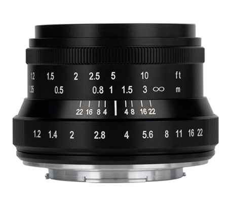 7Artisans 35mm f/1.2 Mark II for Canon EF-M Mount APSC