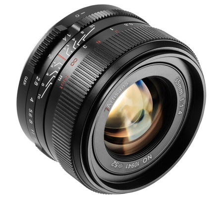 7Artisans 35mm f/1.4 Mark III for Nikon Z Mount Full Frame Black