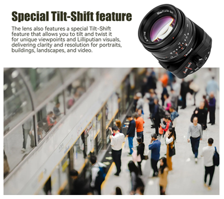 7Artisans Tilt Shift 50mm f/1.4 for Sony FE Mount Full Frame