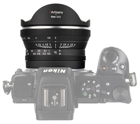 7Artisans 6mm f/2 Fisheye for Nikon Z Mount APSC