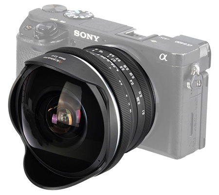 7Artisans 6mm f/2 Fisheye for Sony E Mount APSC