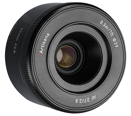 7Artisans AF 27mm f/2.8 for Fujifilm X Mount APSC