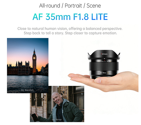 7Artisans AF 35mm f/1.8 for Fujifilm X Mount APSC