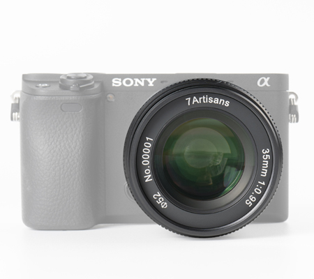 7Artisans 35mm f/0.95 for Sony E Mount APSC