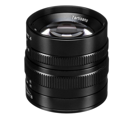 7artisans 55mm f/1.4 for Panasonic Olympus Micro Four Thirds Mount Black