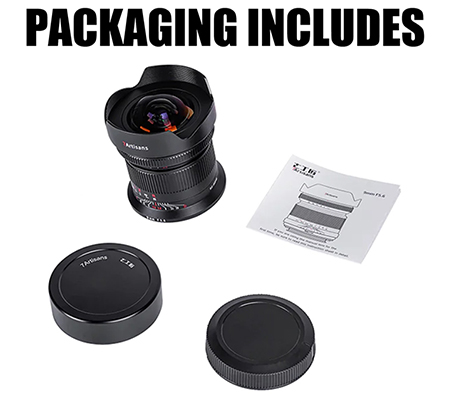 7Artisans 9mm f/5.6 for Canon RF Mount Full Frame