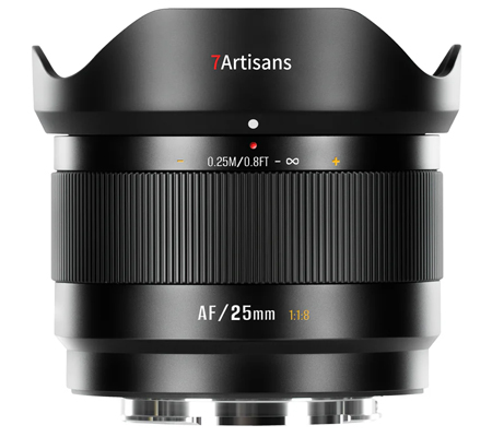 7Artisans AF 25mm f/1.8 for Fujifilm X Mount APSC