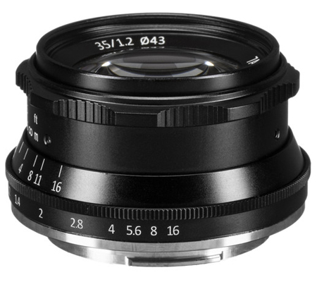 7Artisans 35mm f/1.2 for Canon EF-M Mount APSC