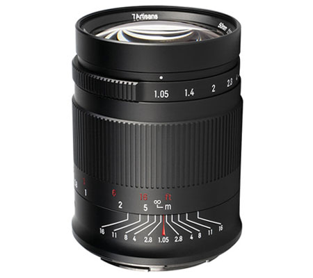 7Artisans 50mm f/1.05 for Nikon Z Mount Full Frame