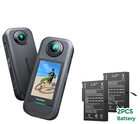 Akaso 360 Standard Combo Dual Battery Action Camera