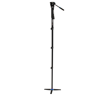 Benro Classic Video Monopod Camera with S2 PRO Flat Base Fluid Video Head A38FDS2PRO
