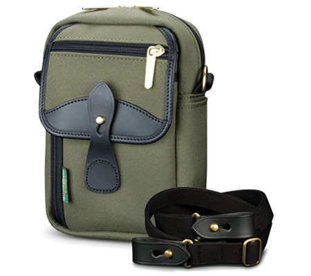 Billingham Airline Stowaway Sage Black 100% Handmade in England