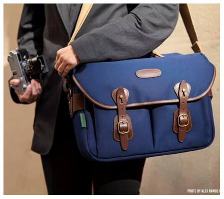 Billingham Hadley One Navy Choco 100% Handmade in England