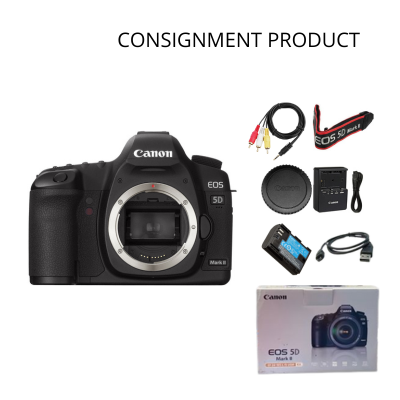 ::: USED ::: CANON 5D MARK II BODY BLACK (MINT - 472) - CONSIGNMENT