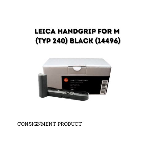 ::: USED ::: LEICA HANDGRIP FOR M (TYP 240) BLACK (14496) - CONSIGNMENT