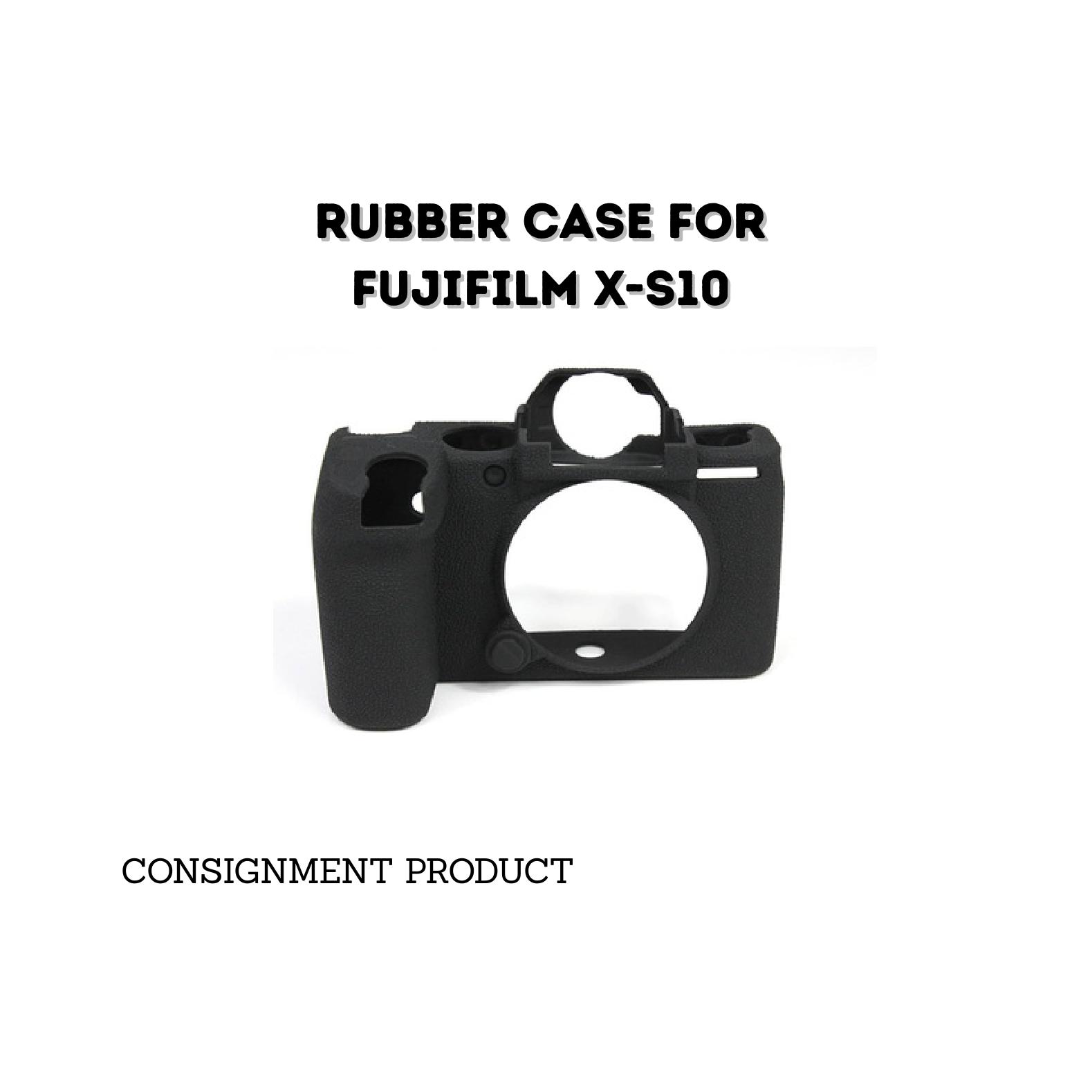 ::: USED ::: RUBBER CASE BLACK FOR FUJIFILM X-S10 - CONSIGNMENT