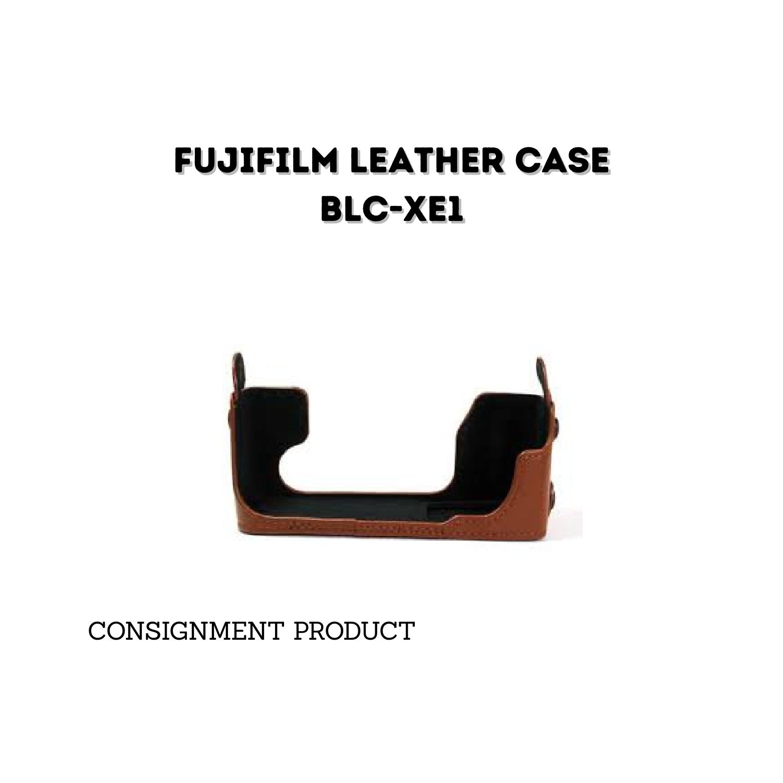 ::: USED ::: FUJIFILM LEATHER CASE BLC-XE1 FOR X-E1 - CONSIGNMENT