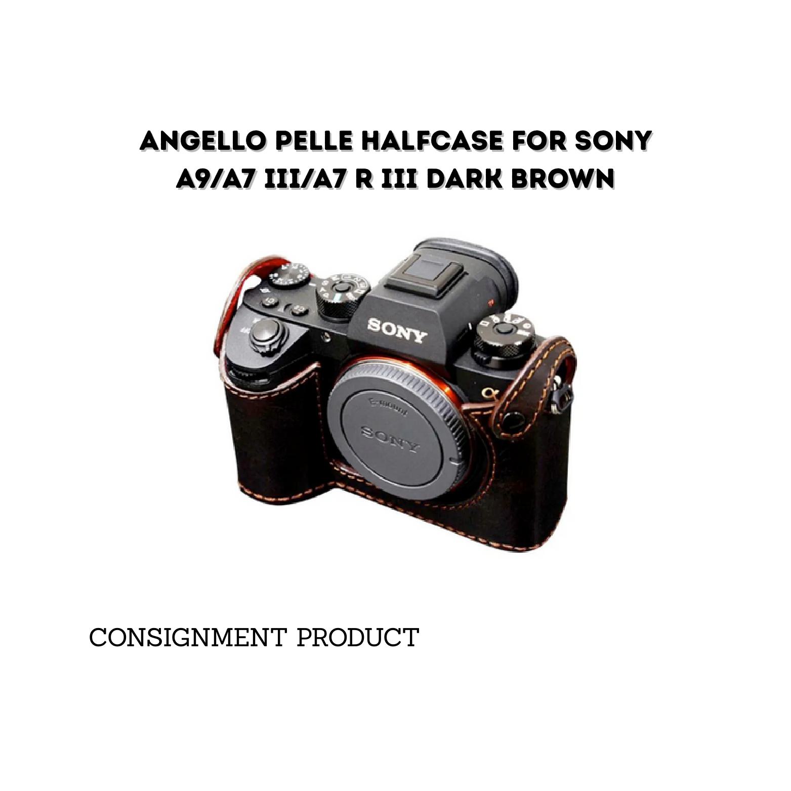 ::: USED ::: ANGELLO PELLE HALFCASE FOR SONY A9/A7 III/A7R III- CONSIGNMENT