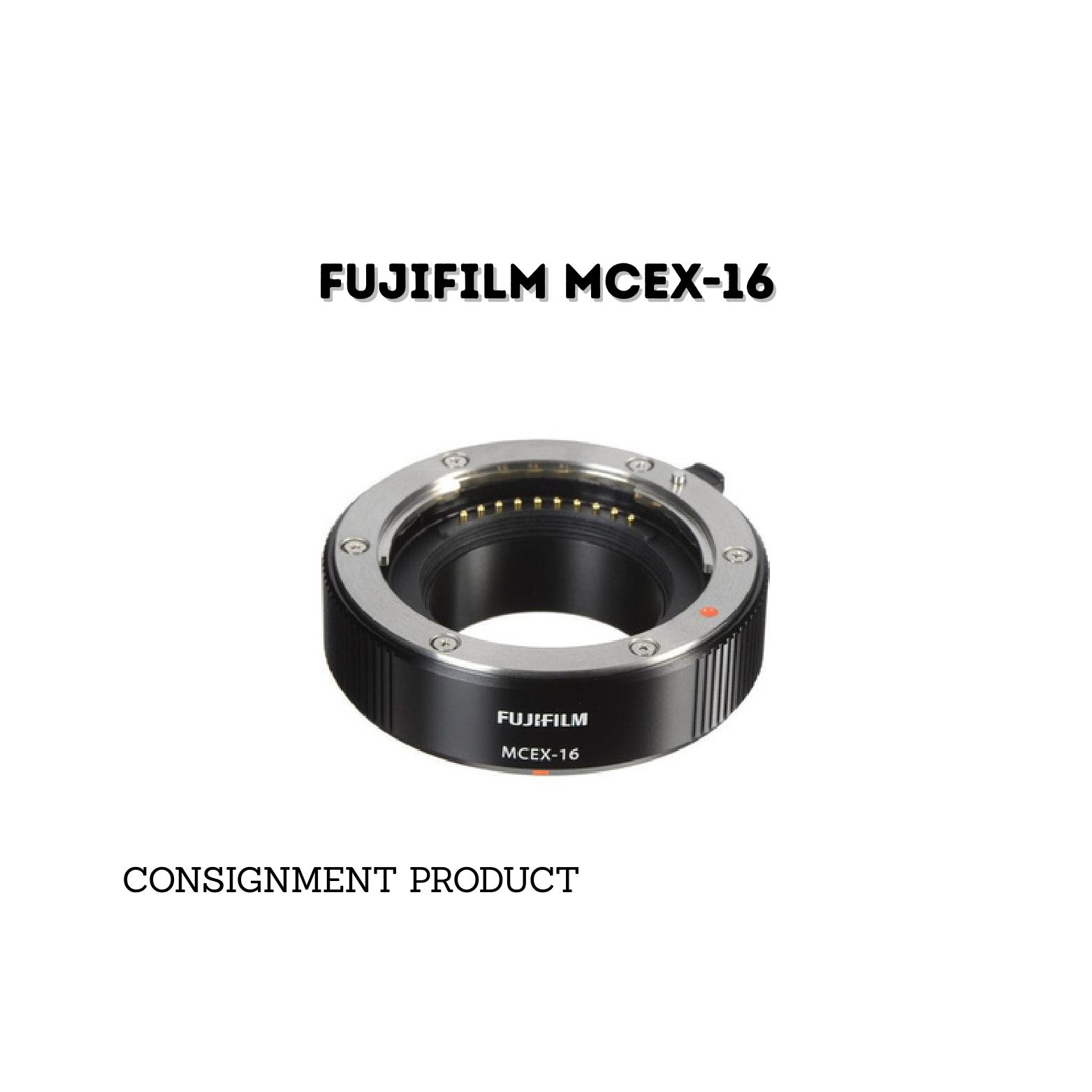 ::: USED ::: FUJIFILM MC-EX16 FOR X-MOUNT SERIES- CONSIGNMENT