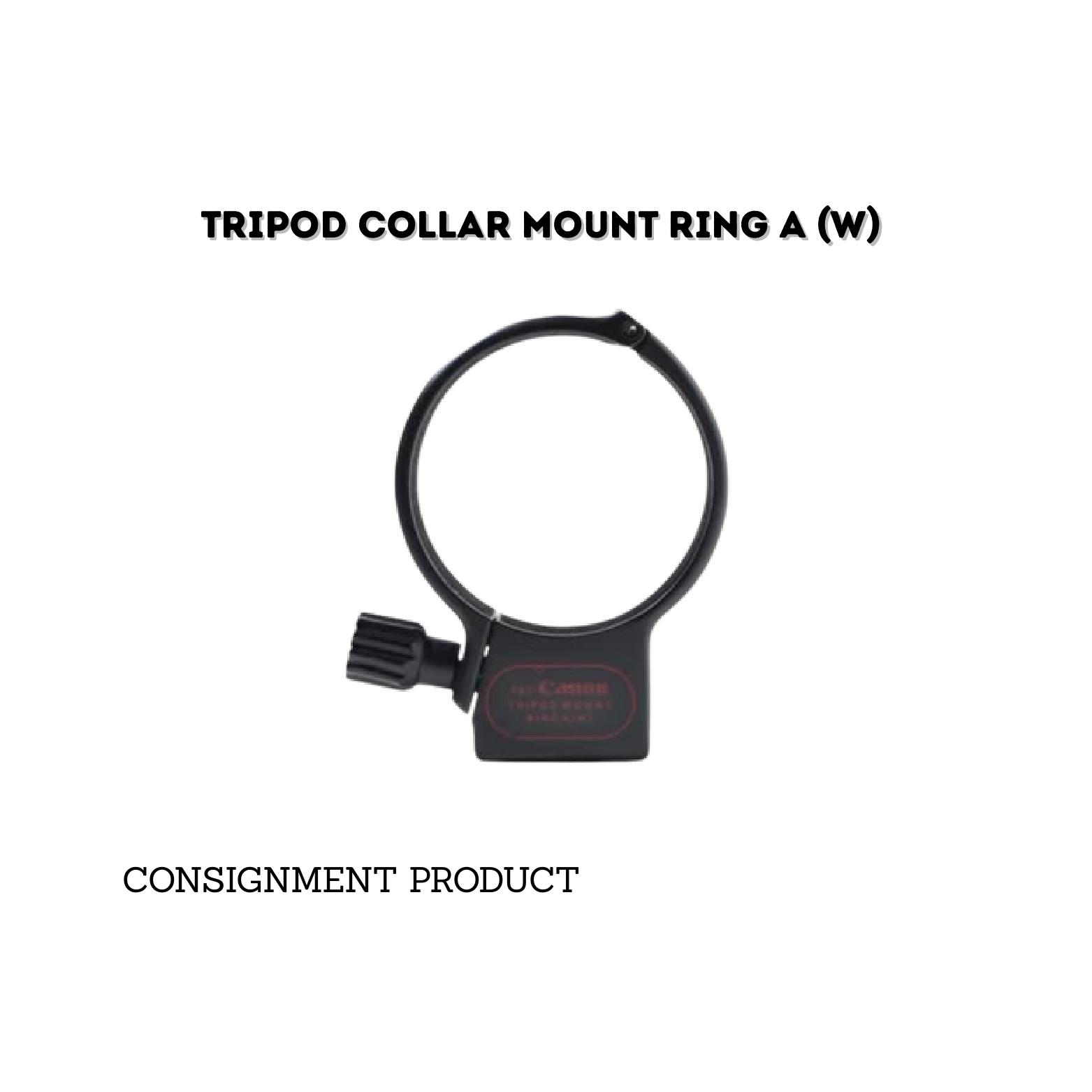 ::: USED ::: TRIPOD COLLAR MOUNT RING A (W) - CONSIGNMENT