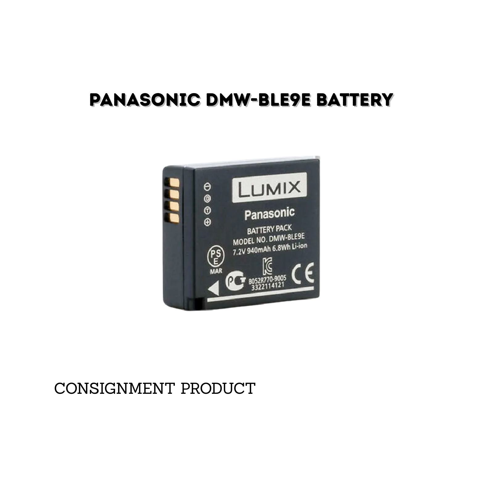::: USED ::: PANASONIC BATTERY DMW-BCLE9E - CONSIGNMENT