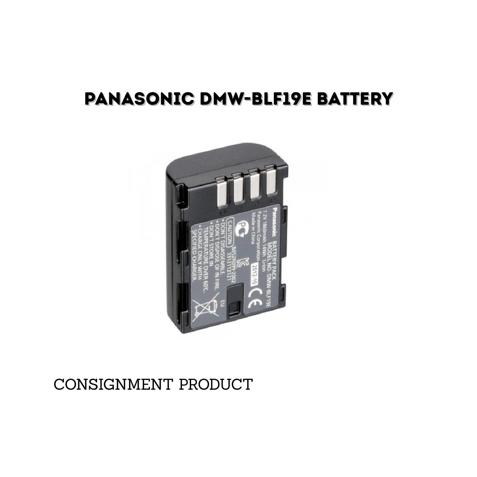 ::: USED ::: PANASONIC BATTERY DMW-BLF19E - CONSIGNMENT