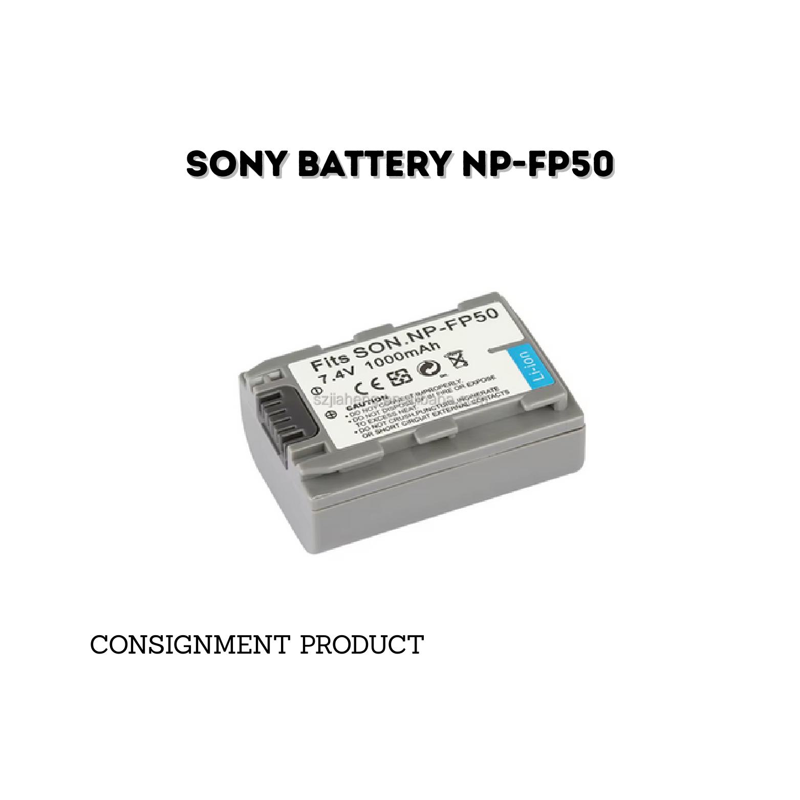 ::: USED ::: SONY BATTERY NP-FP50 - CONSIGNMENT