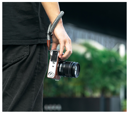 SmallRig Leather Half Case for Fujifilm X-M5 Brown 4880