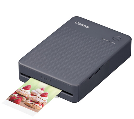 Canon Selphy QX20 Compact Photo Printer Dark Grey