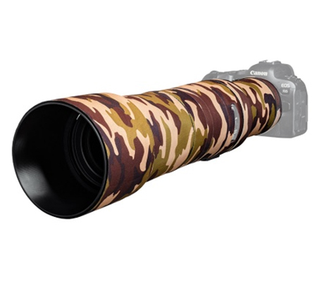 Easy Cover Lens Oak For Canon RF 800mm F/11 IS STM Brown Camouflage