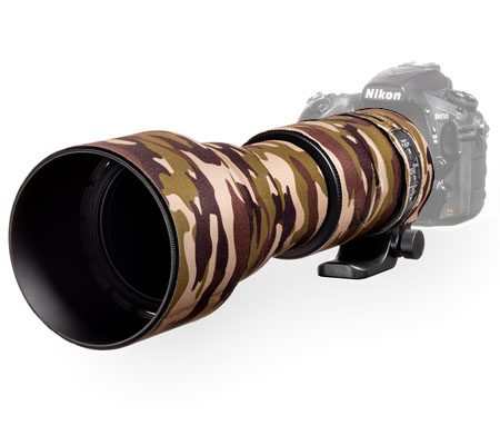 Easy Cover Lens Oak For Sigma 150-600mm f/5-6.3 DG OS HSM Contemporary Brown Camouflage