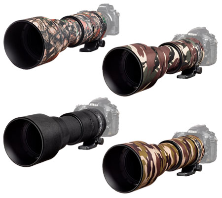Easy Cover Lens Oak For Sigma 150-600mm f/5-6.3 DG OS HSM Contemporary Brown Camouflage