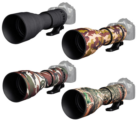 Easy Cover Lens Oak For Tamron 150-600mm f/5-6.3 Di VC USD G2 Green Camouflage