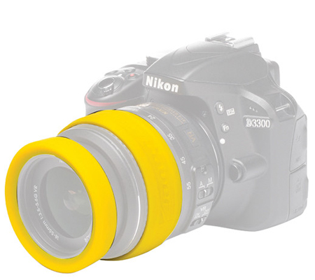 Easy Cover Lens Rim 77mm Yellow