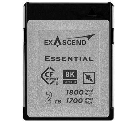 Exascend CFexpress Type B 2TB Essential (Read 1800MB/s and Write 1700MB/s) EXPC3E002TB