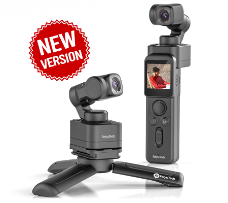 Feiyu Pocket 3 Kit New Version Cordless Detachable 3-Axis Gimbal Camera
