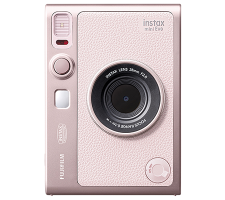 Fujifilm Instax Mini Evo Instant Camera Gentle Rose
