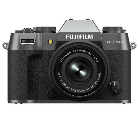 Fujifilm X-T50 kit 15-45mm f/3.5-5.6 Charcoal Silver