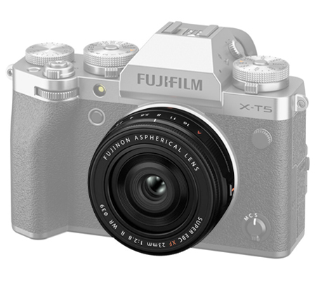 Fujifilm XF 23mm f/2.8 R WR Black Lens