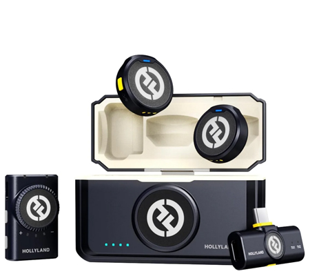 Hollyland Lark M2 Mini Combo Wireless Lavalier Microphone