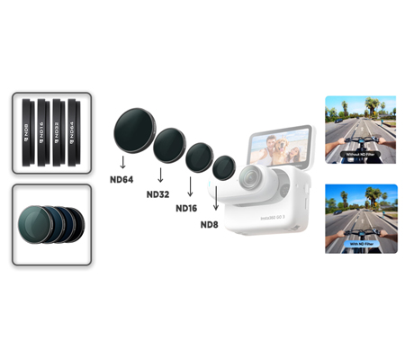 Insta360 GO 3 4 Pack ND Filter Set
